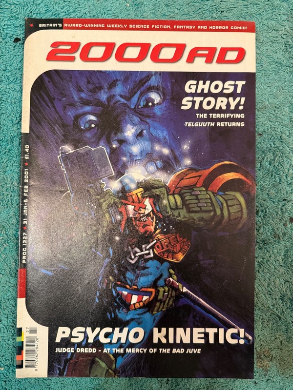 2000AD Comic Judge Dredd ~ PROG 1227 - 9.4 Near Mint to 7.0 Very Fine/Fine gallery