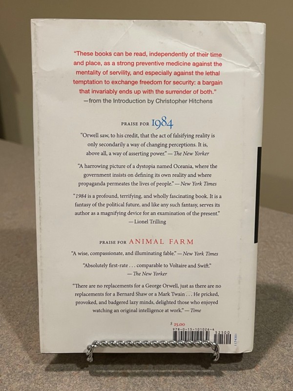 Animal Farm & 1984 George Orwell (Hardcover DJ) gallery