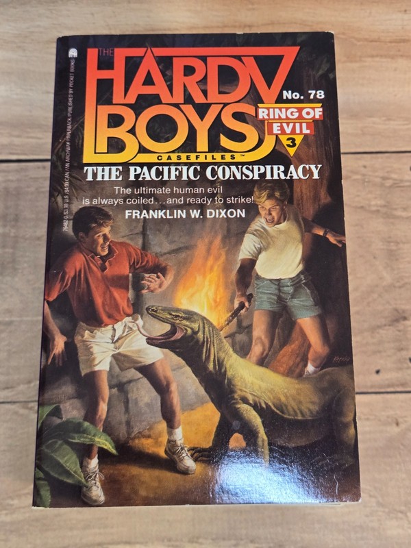 Lot of 12 Hardy Boys Case Files by Franklin W Dixon Vintage PB 1st prints gallery