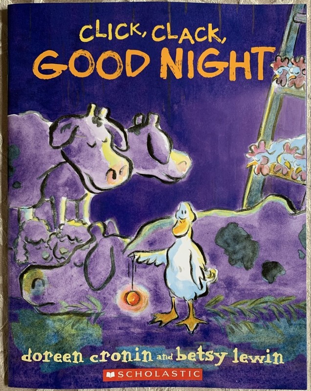 Click, Clack, Good Night by Doreen Cronin -Paperback **NEW**