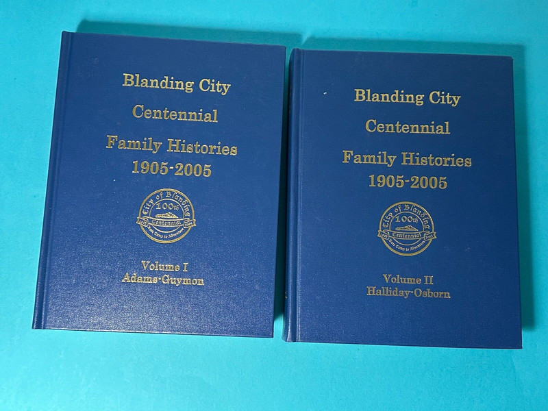Centennial Overview History Blanding Utah family Gary Shumway Mormon 4 vols 2005 gallery