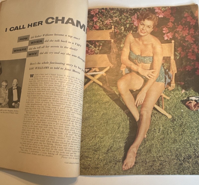 Motion Picture Magazine November 1953 Illustrated Marilyn Monroe Movies & TV gallery