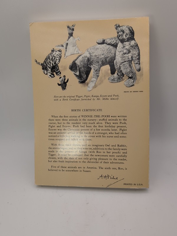 The World Of Pooh by A. A. Milne 1957 Paperback Full Color Illustrations Shepard gallery
