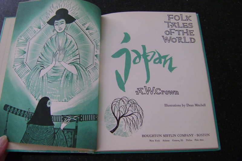 FOLK TALES OF THE WORLD: JAPAN BY A.W. CROWN 1967 HC RARE NICE gallery