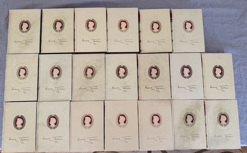 The Complete Works of Mark Twain - American Artists Edition Volumes 1-4 9-24 USA gallery