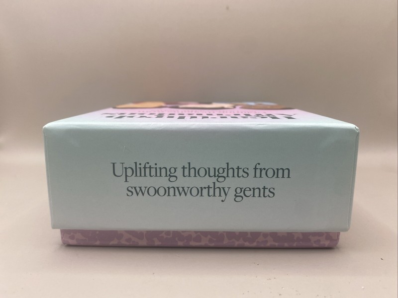 Heartthrob Affirmations: Uplifting Thoughts From Swoonworthy Gents • New gallery