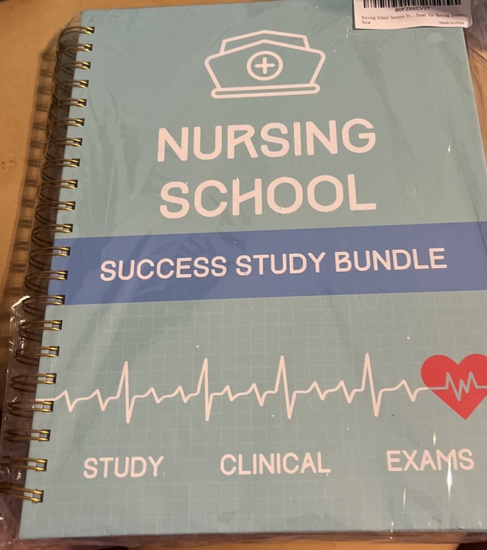 Nursing school planner 309 pages