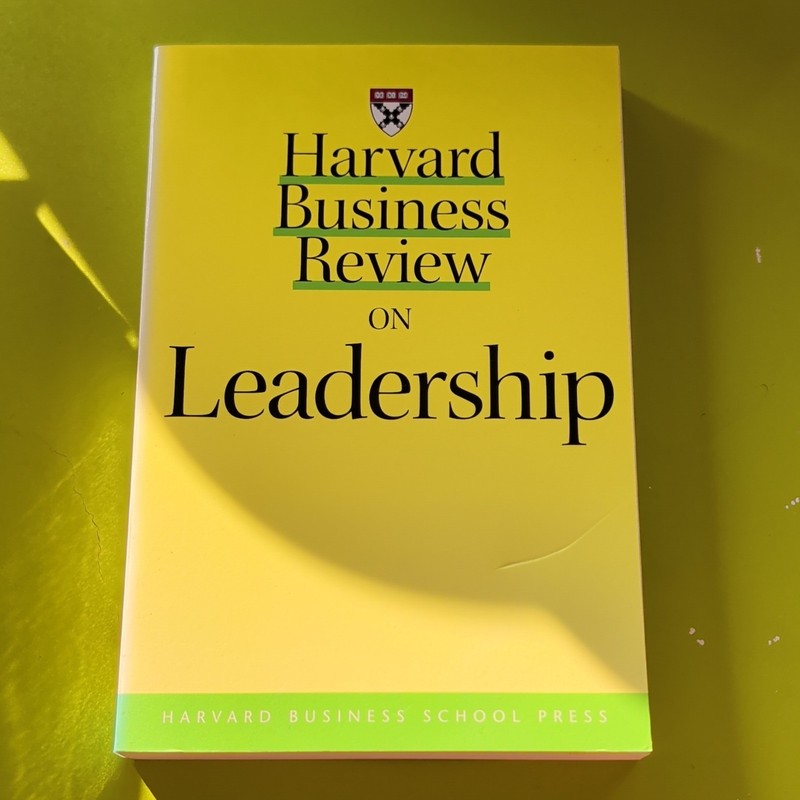 Harvard Business Review on Leadership Paperback 1998 Mintzberg, Kotter & More