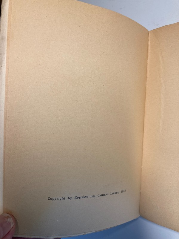 1932 Andre Breton Les Vases Communicants Signed Presentation Copy Rare gallery