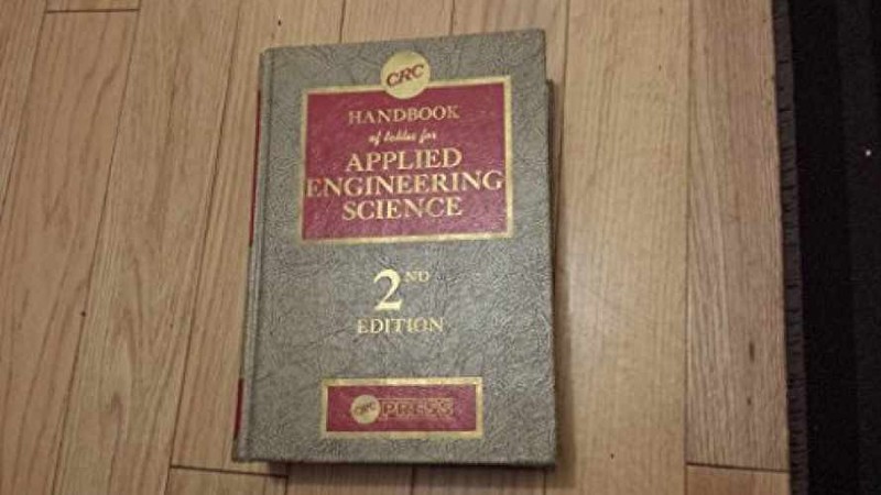 CRC handbook of tables – Hardcover, by ray-e-bolz-george-lewis-tuve – Acceptable