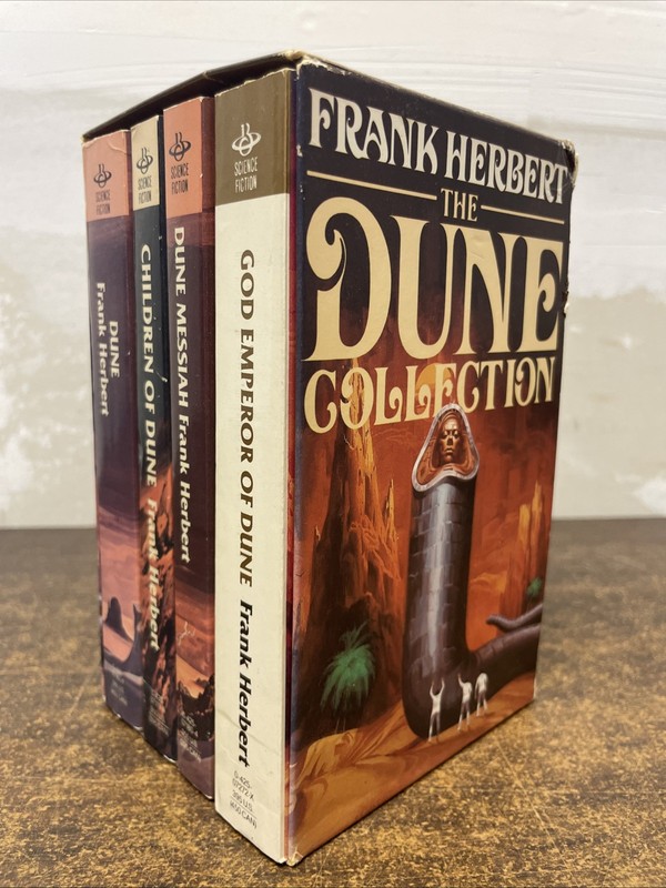 The Dune Collection Box Set 1984 Berkeley Edition Frank Herbert – 4 Books