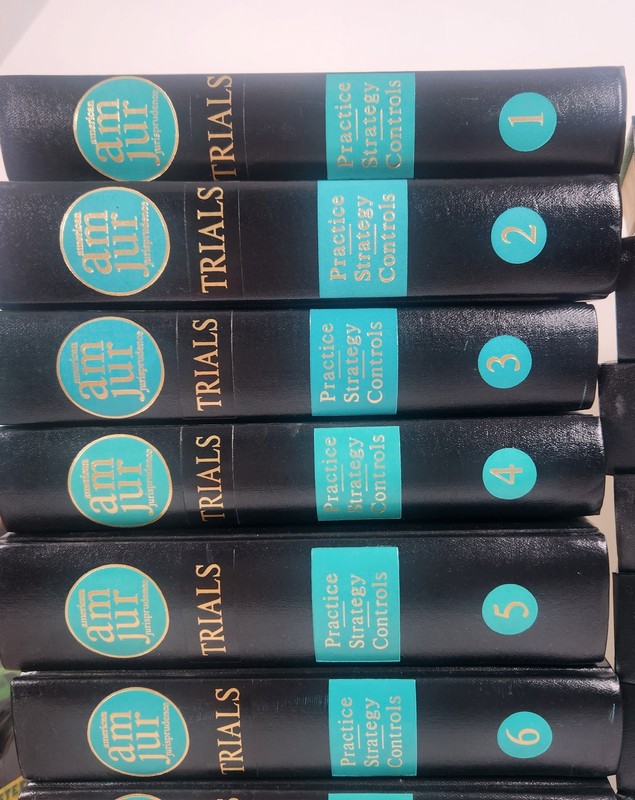 Lot Of 30 American Jurisprudence Trials Volumes 1-29 & Index Model Trials gallery