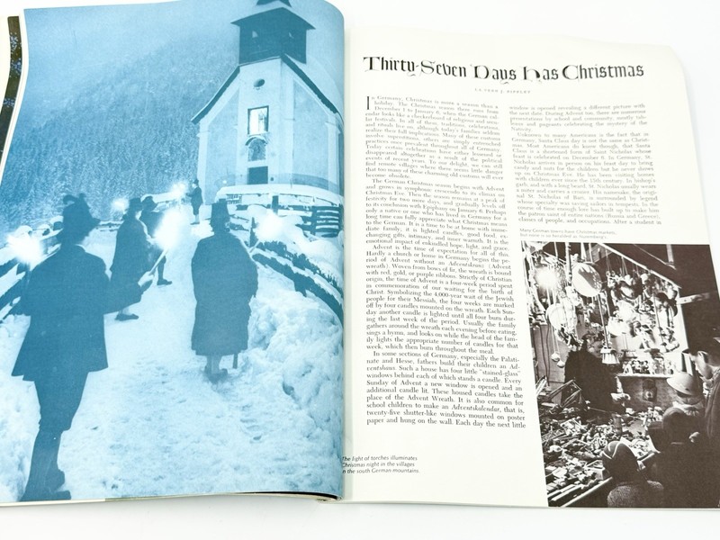 1970 Christmas Annual Literature & Art Augsburg Publishing Holiday Book Vintage gallery