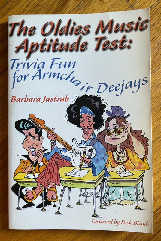 Oldies Music Aptitude Test by Barabara Jastrab (2000, Trade Paperback)