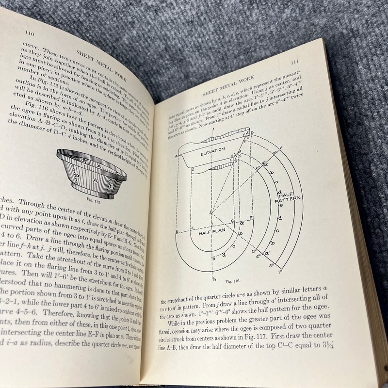 Sheet Metal Work Neubecker 1942 Illustrated Trade Skill Technical Manual gallery