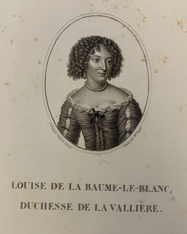1824 KING LOUIS XIV et ses Amours King of France + Portrait Engravings Royalty gallery