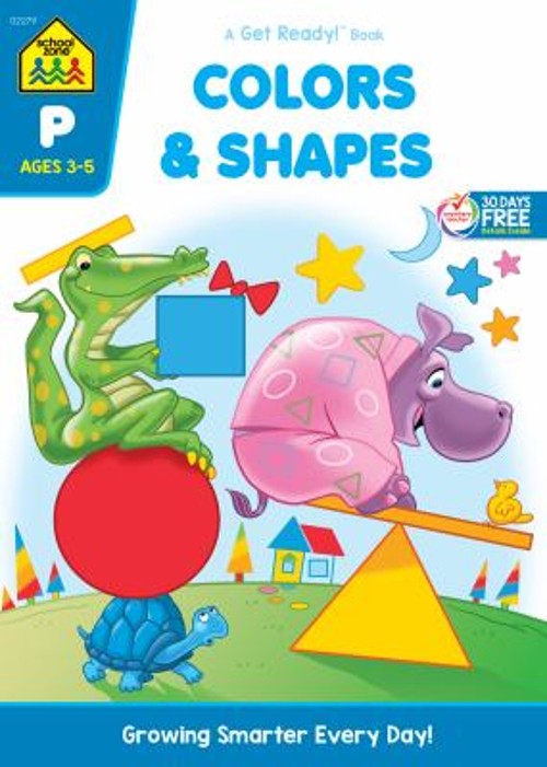 Colors and Shapes Paperback School Zone Publishing Company Staff
