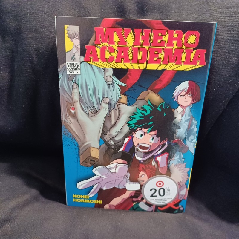 = MY HERO ACADEMIA #3 KOHEI HORIKOSHI PAPERBACK BOOK