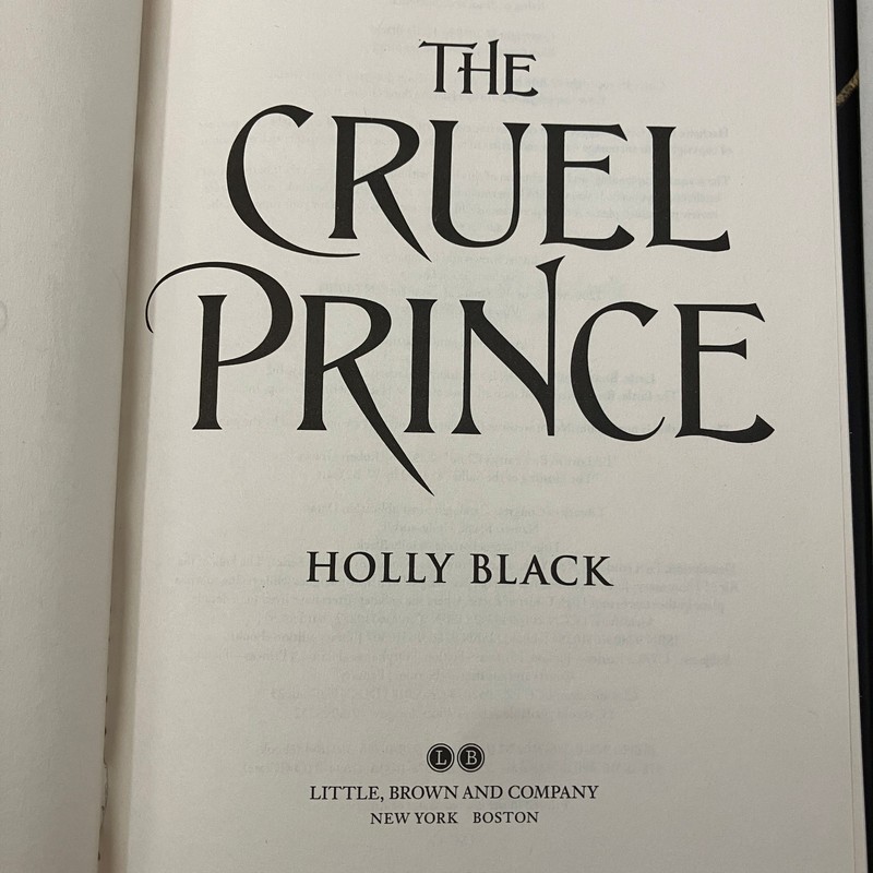 The Cruel Prince Holly Black Barnes & Noble Exclusive Ed Bonus Story 2018 HCDJ gallery
