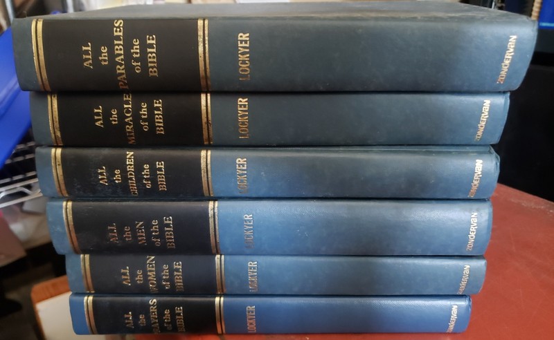 All of the Bible Series by Herbert Lockyer 6 Books HC Zondervan see list gallery