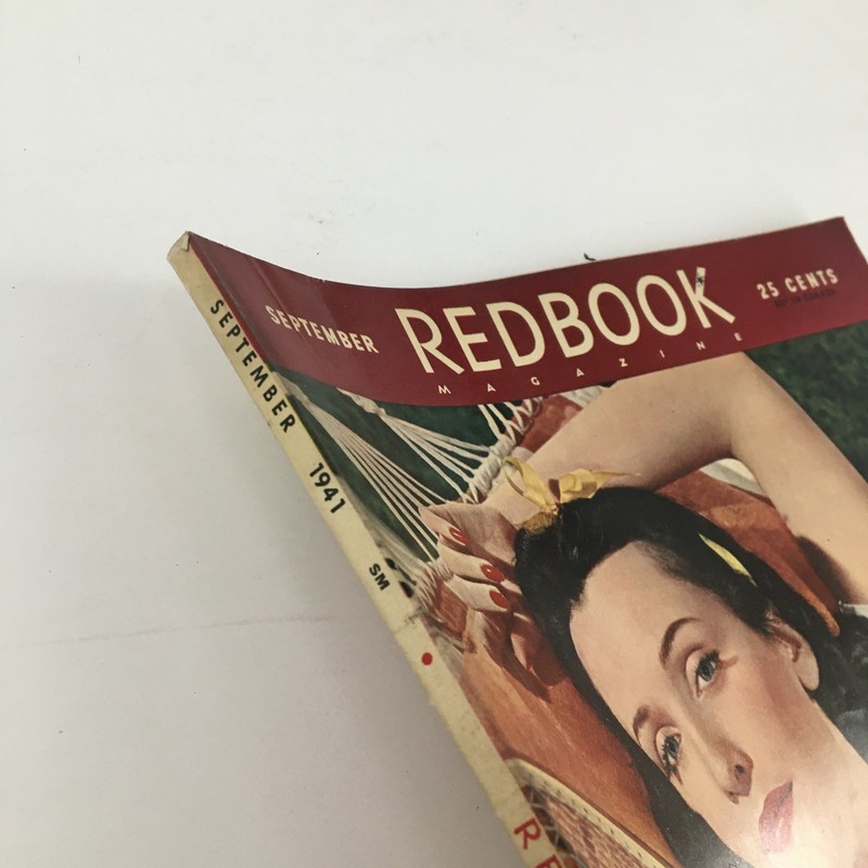 VTG Redbook Magazine September 1941 Posed by Miss Katheryn Hernan No Label gallery