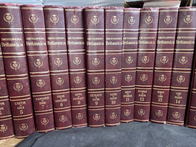1959 Encyclopedia Britannica 1768 Edition - Complete Set of 24 Volumes gallery