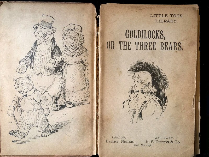 Little Tots Library Nister Dutton Victorian Edwardian Childrens Books See Detail gallery