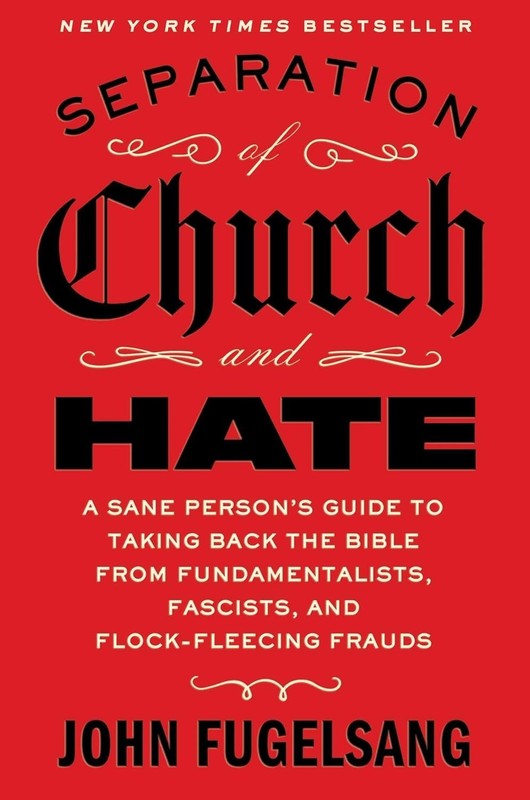 Separation of Church and Hate By John Fugelsang Paperback