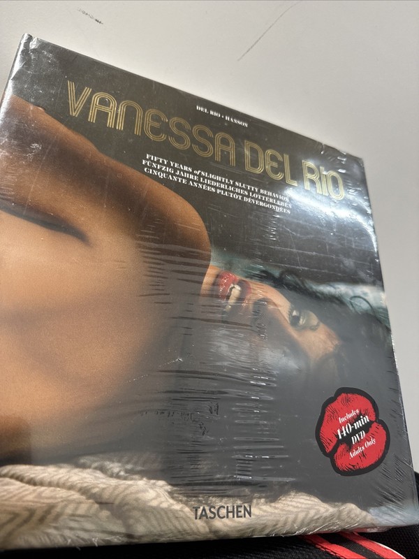 Vanessa Del Rio Fifty Years of Slightly Slutty Behavior TASCHEN Hardcover DVD