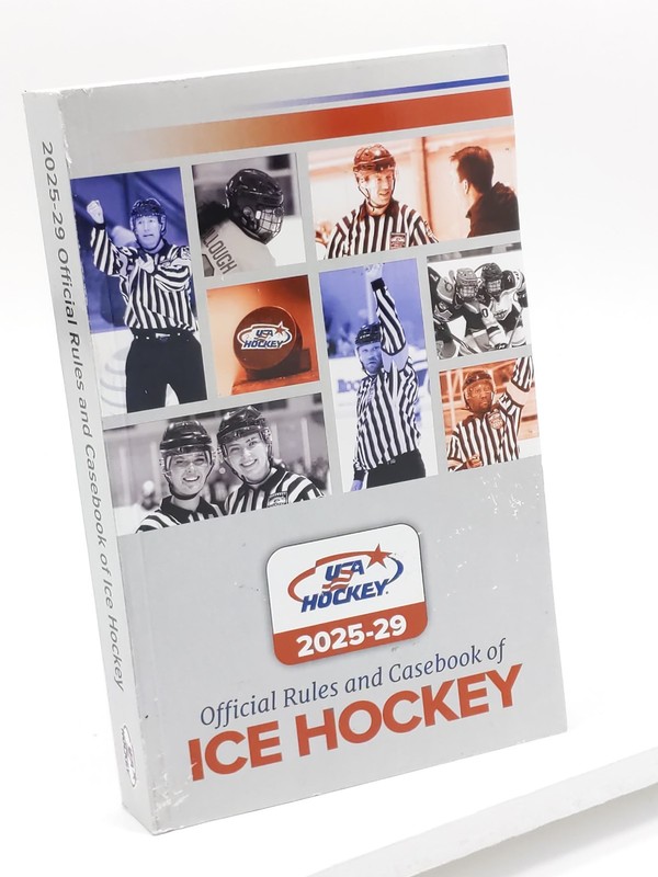 2025-29 Official Rules And Casebook of Ice Hockey USA Hockey – Paperback