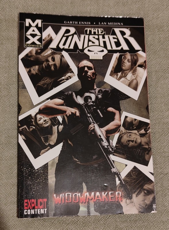 Punisher Max - Volume 8: Widowmaker by Garth Ennis TPB - Rare!! UK Seller