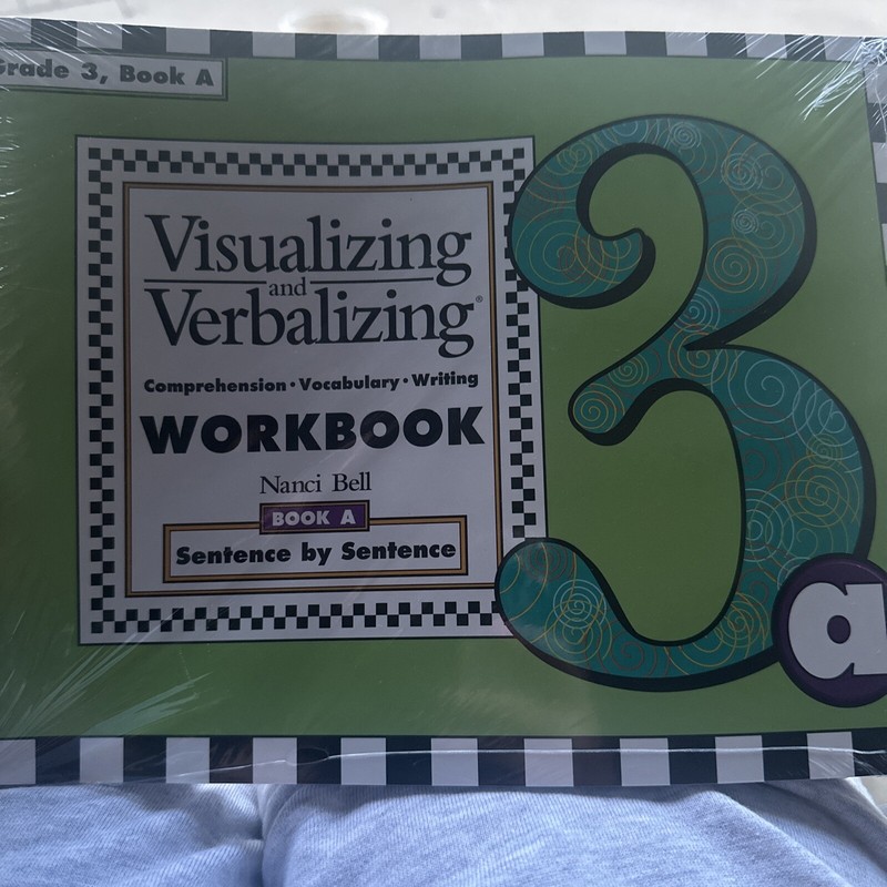 Visualizing and Verbalizing Comprehension, Vocabulary, Writing Workbook Book 3,