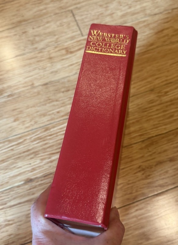 Websters New World College Dictionary 3rd Edition 1997 Hardcover Illustrated VTG gallery