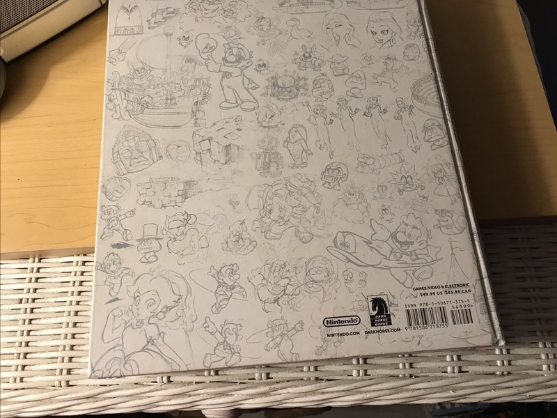 The Art of Super Mario Odessey (Like New)Huge Great Graphics And Info Nintendo gallery