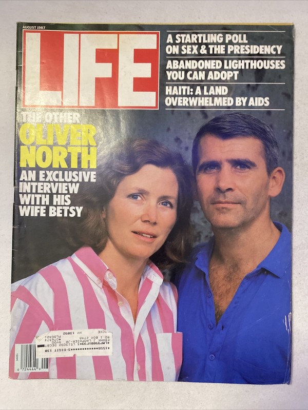 1987 August, Life Magazine, The Other Oliver North Interview His Wife (BM15)