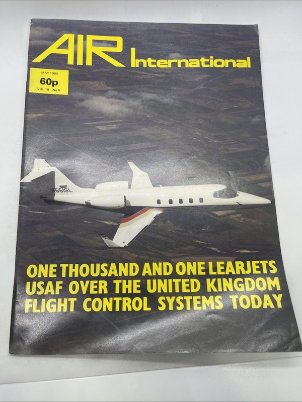 AIR INTERNATIONAL – LEARJETS – May 1980 Vol 18 # 5
