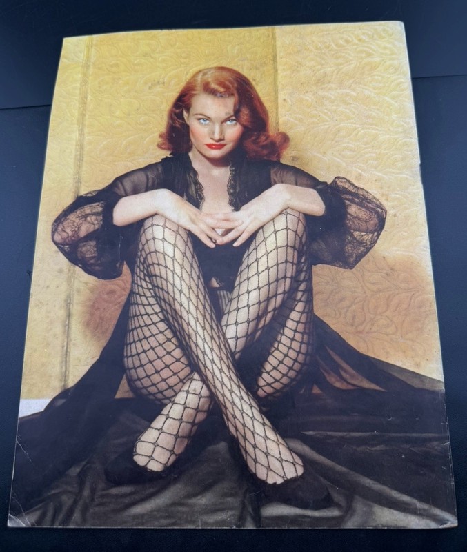 Vintage Figure Salon Art Photography 1952 Pinup Magazine