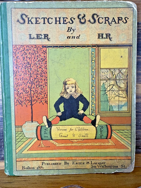 Sketches and Scraps RICHARDS 1881 1st Edition From Library of RICHARD ADAMS