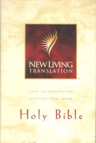 Holy Bible, New Living Translation Deluxe Text Edition – Hardcover – ACCEPTABLE