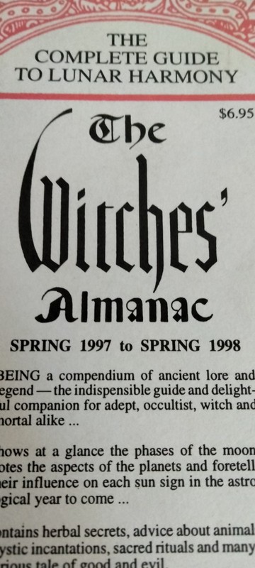 The Witches Almanac Lot of 3 Issues 1999/2000, 1993/1994,1997/1998 gallery