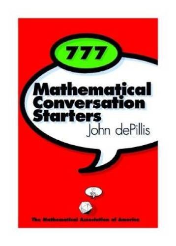 777 Mathematical Conversation Starters (Spectrum) – Paperback – VERY GOOD