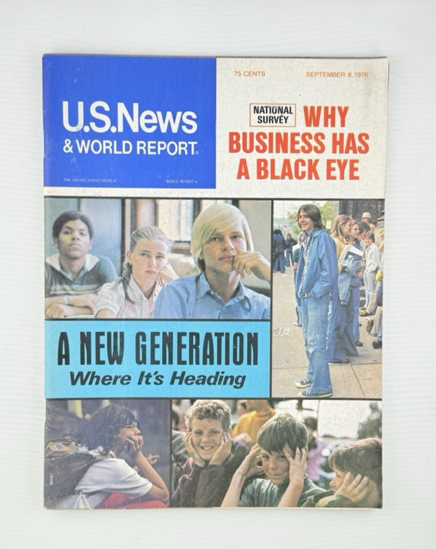 Vintage News Magazine Lot of 2 U.S. News 1976 & Newsweek 1977 General Interest gallery