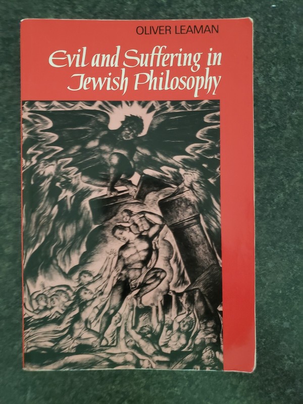 Evil and Suffering in Jewish Philosophy by Oliver Leaman: Vg Paperback