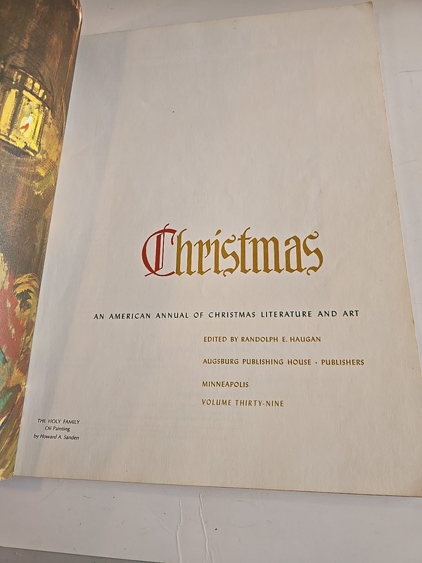 Christmas Annual 1969 Vol 39 Vintage Paperback Art Literature by Haugan gallery