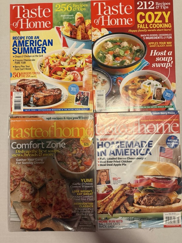 Lot Of 14 Taste Of Home Magazines From May 2005-October 2014 Some NIB gallery