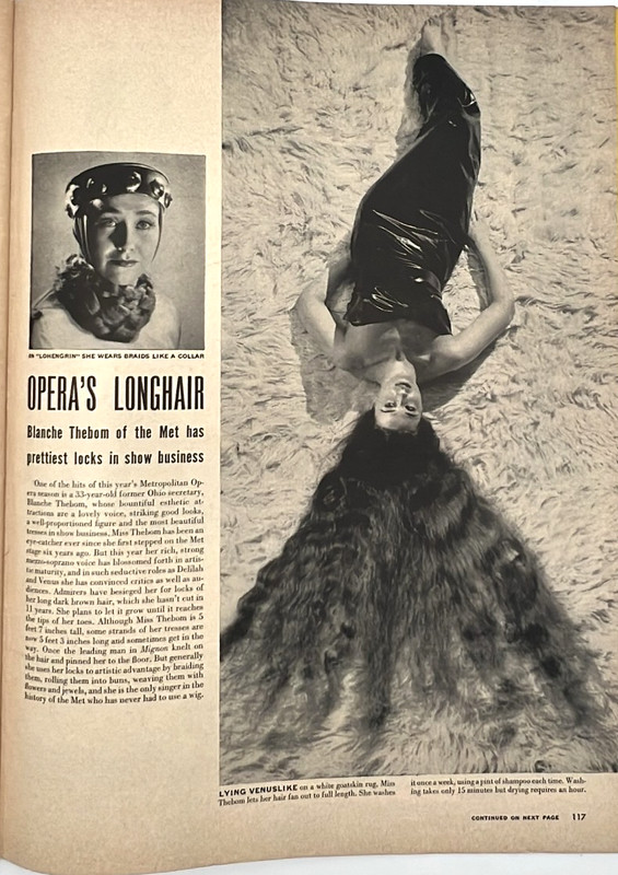 VINTAGE LIFE MAGAZINE - MARCH 27, 1950 ISSUE - MYSTERY FLIGHT MRS. ANNE BROMLEY gallery