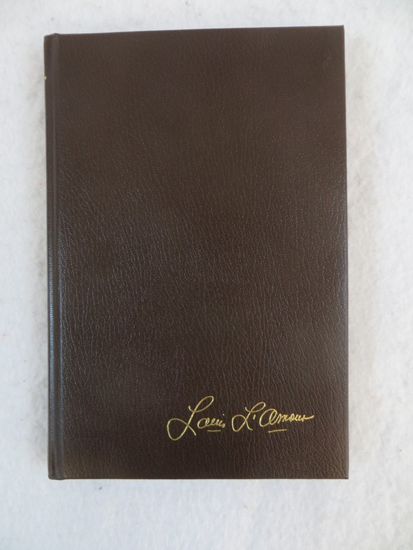 Louis L’Amour Collection THE BURNING HILLS Literary Express Padded Leatherette