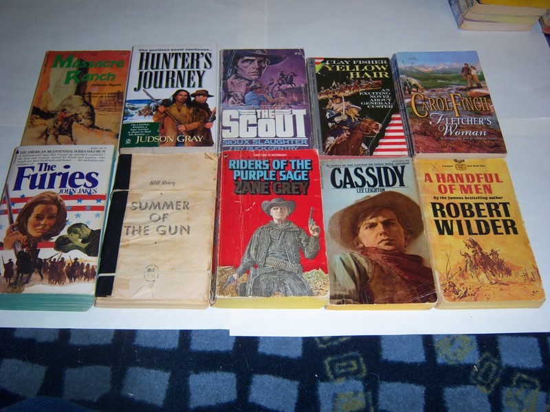Vintage Western Old West Cowboys Paperback Books (PICK & CHOOSE) $2 Each gallery