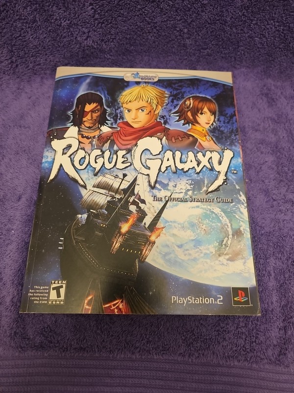 Rogue Galaxy Video Game Strategy Guide Double Jump Books Games PS2