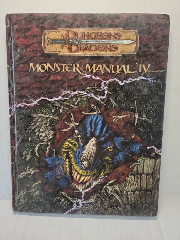 Monster Manual IV (4) - Dungeons & Dragons D&D 3.5 WOTC 2006 First Printing